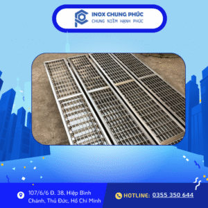 Grating Inox – Song chắn rác, nắp mương